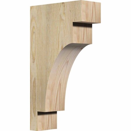 Ekena Millwork Mediterranean Rough Sawn Corbel, Douglas Fir, 4"W x 10"D x 18"H COR04X10X18MED00RDF